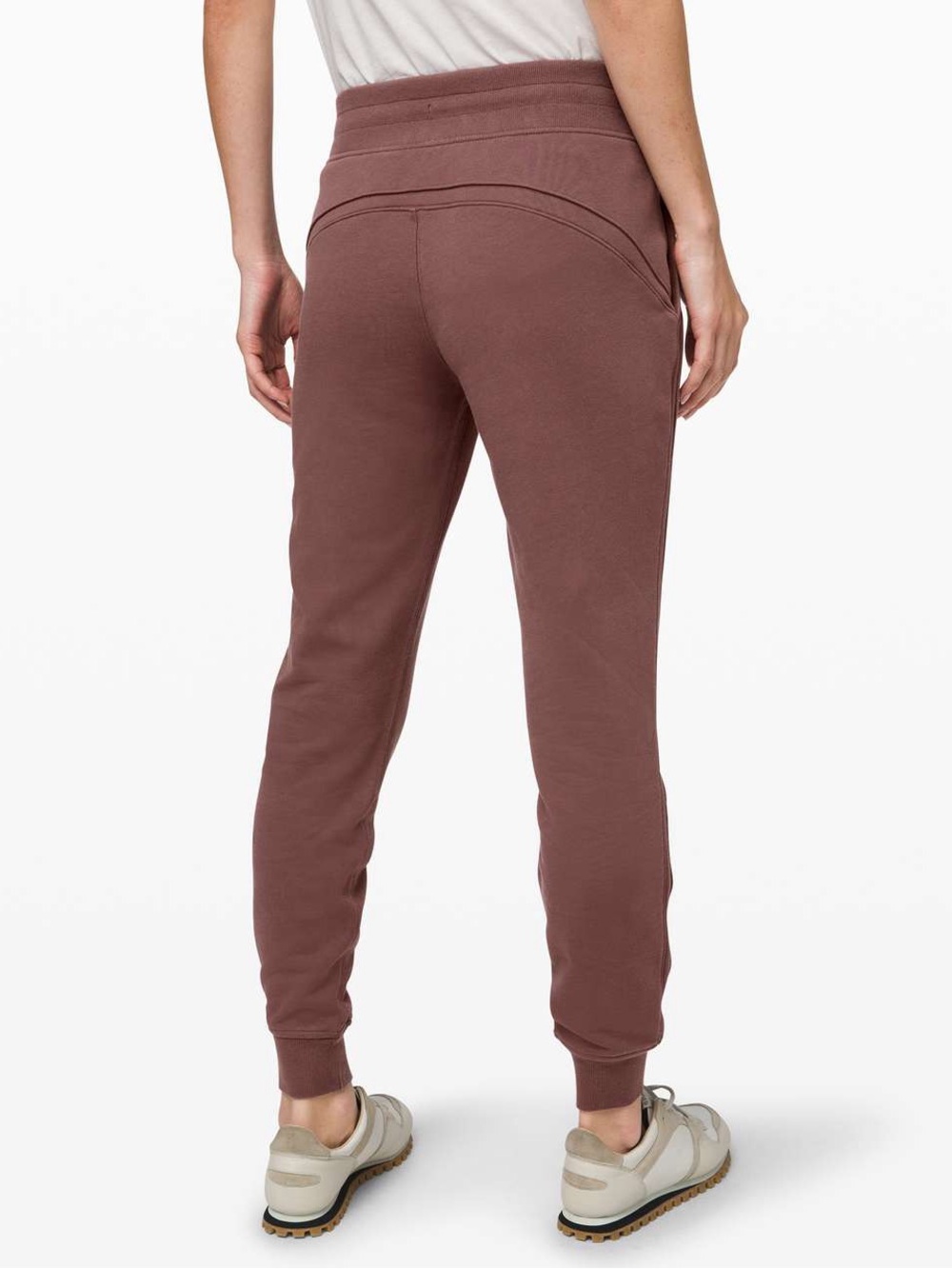 Lululemon Warm Down Jogger II burgundy yoga Pilates gym training activewear 2